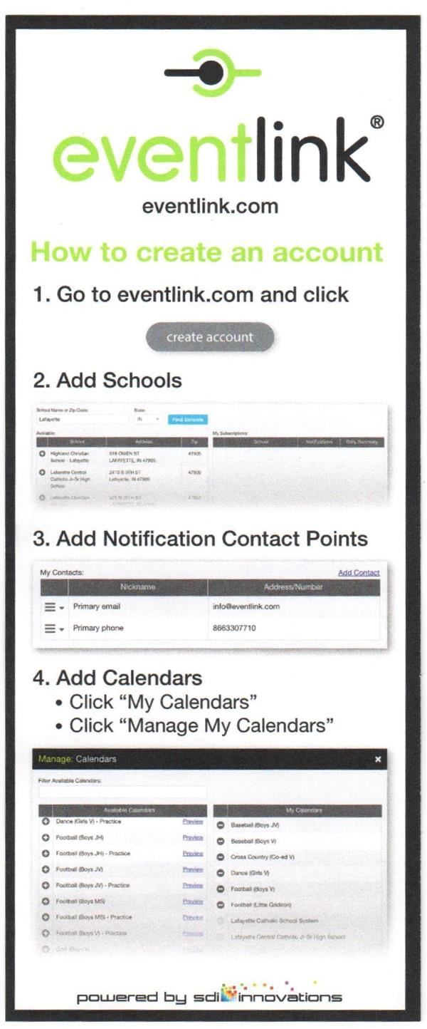 EventLink Directions